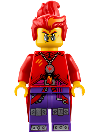 Минифигурка LEGO Red Son - Red Robe mk012 N